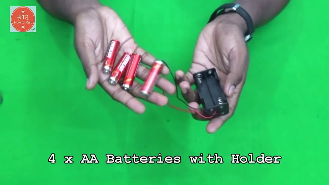12.How to Make a Battery Powered Mini Cutting Tool