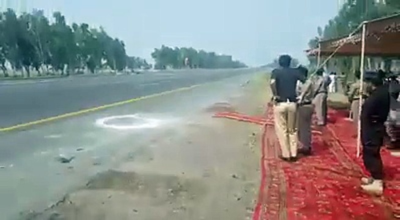 Exclusive: PAF Largest WAR exercise on LHR-ISB Motorway - 22 Sept 2016