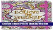 Collection Book Believe in Yourself Adult Coloring Journal (Write, Color, Relax)
