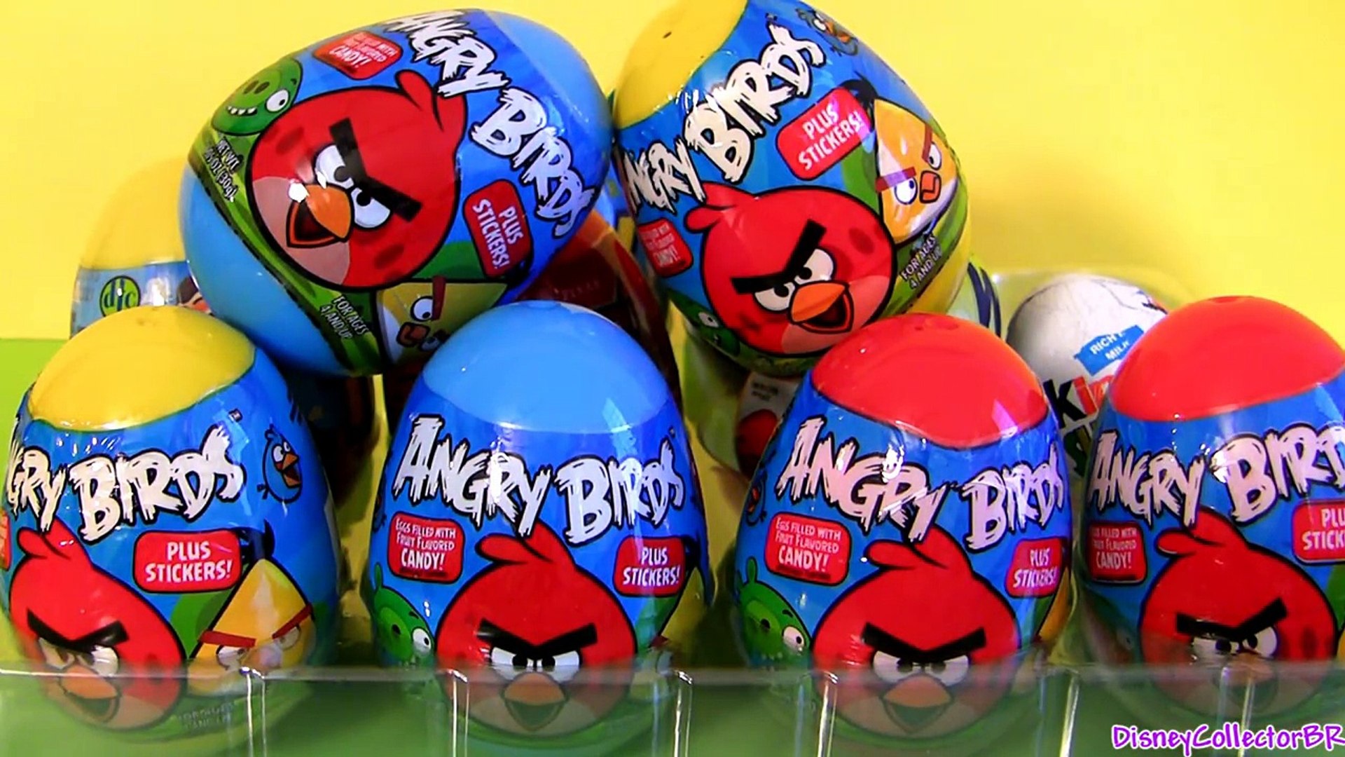 Big Angry Birds Surprise Eggs Toys Compilation Surprise