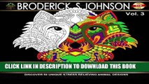 Collection Book Animal: Discover 50 Unique Stress Relieving Animal Designs (Adult Coloring Books -