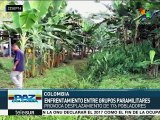 Colombia: 77 familias del Chocó desplazadas por paramilitarismo