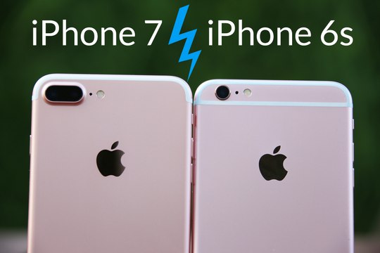iPhone 7 vs iPhone 6s : les perfs !