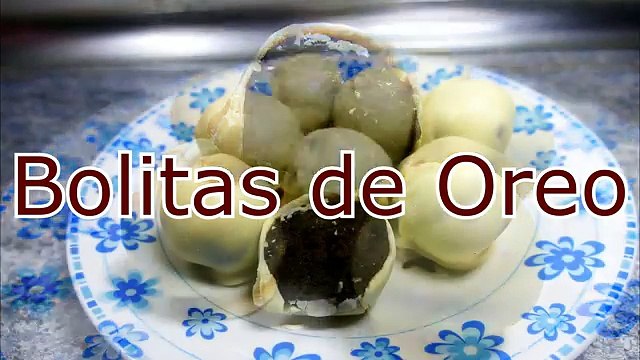 Con esta sencilla receta podrás preparar unas bolitas de Oreo