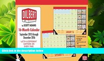 different   Dilbert 2015-2016 16-Month Desk Pad Calendar