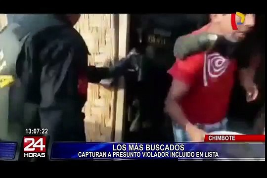 Chimbote: capturan a violador que estaba en lista de los más buscados