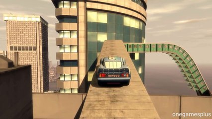 Big Ramp Project 1 Dinoco McQueen Disney pixar cars by onegamesplus