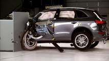2015 Audi Q5 small overlap IIHS crash test