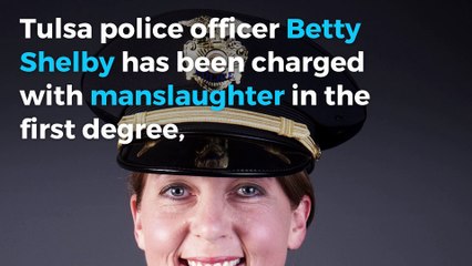 Tulsa police officer charged with first-degree manslaughter