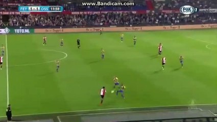 1-1 Steven Berghuis Goal HD - Feyenoord 1-1 Oss - KNVB Beker 22.09.2016 HD