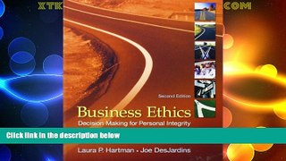READ book  Business Ethics: Decision-Making for Personal Integrity   Social Responsibility READ