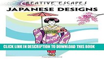 Collection Book Creative Escapes Coloring Book: Japanese Designs