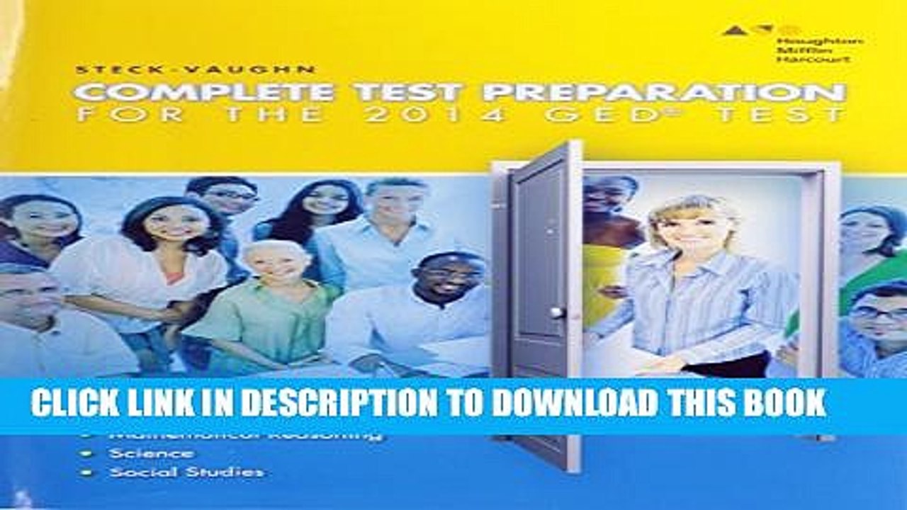 [PDF] Steck-Vaughn GED: Complete Preparation 2014 Full Online