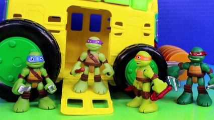 Shredder Turns Into Imaginext Batman Tries to Capture Teenage Mutant Ninja TMNT Just4fun290