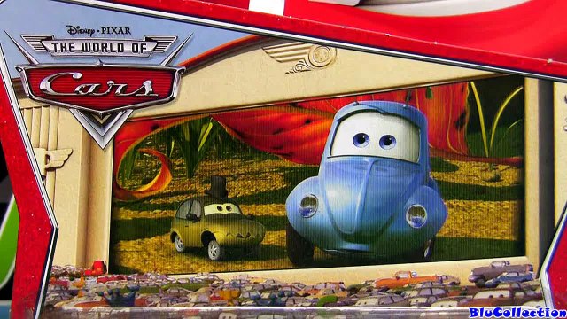 Disney Cars Flik Bug Car and P.T. Flea from Pixar A Bugs Life Diecast Movie Moments Blucollection
