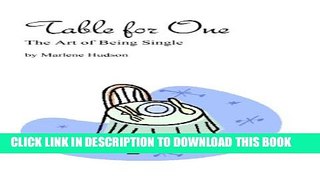 Collection Book Table for One: The Art of Being Single