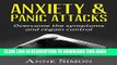 New Book ANXIETY AND PANIC ATTACKS: Learn how to overcome the symptoms naturally and regain control