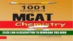 Collection Book Examkrackers 1001 Questions in MCAT Chemistry