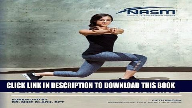 [PDF] NASM Essentials Of Personal Fitness Training (National Academy of Sports Medicine) Full