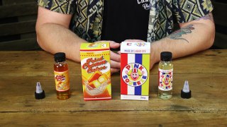 Pink Squeeze & Fried Cream Cakes - Eliquid Review In 60 Seconds