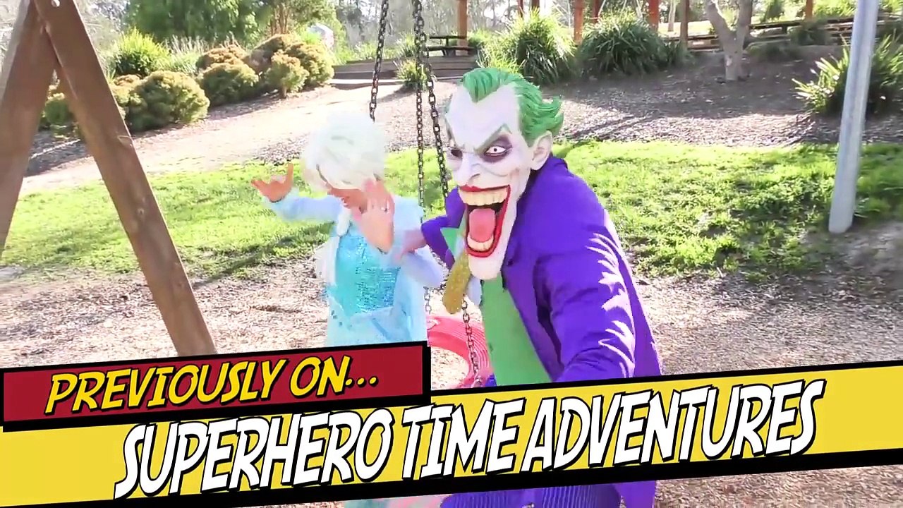 Spidergirl Vs Zombie Ironman w Spiderman Hulk & Joker - Superhero Time Adventures Episode 2_5!-1YtbdZrDprA part 1