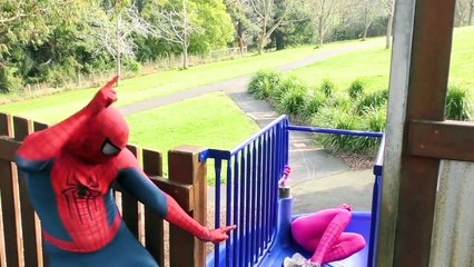 Spiderman Vs Spidergirl - Superhero Battle! w_ Hulk and Joker Superhero Time Adventures Episode 3_5!-r51UaCnaWcc part 4