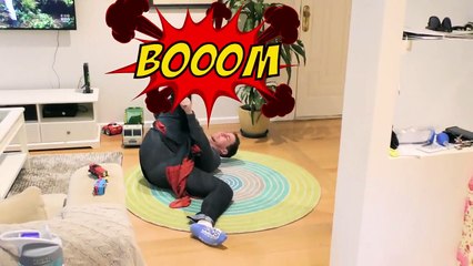 Spiderman Vs Joker - ELSA IS CAPTURED! w Hulk & Spidergirl! Superhero Time Adventures! Episode 1_5-fLTaWiDiU7w part 3