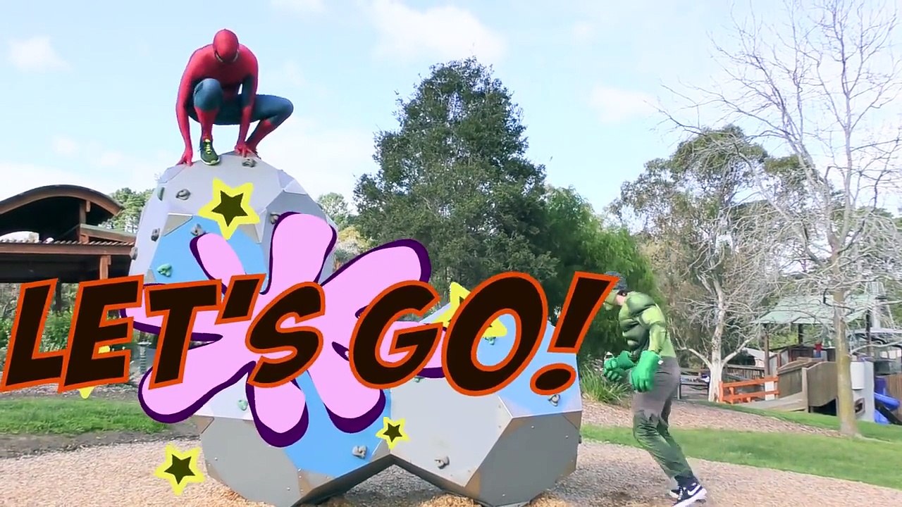 Spiderman Vs Joker - ELSA IS CAPTURED! w Hulk & Spidergirl! Superhero Time Adventures! Episode 1_5-fLTaWiDiU7w part 5