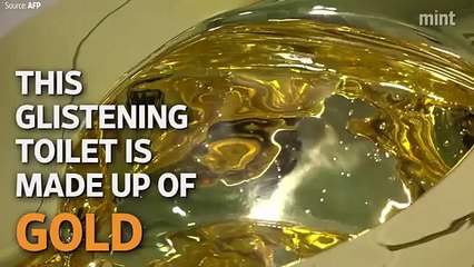 See The Gold Toilet Everyone Is Talking About