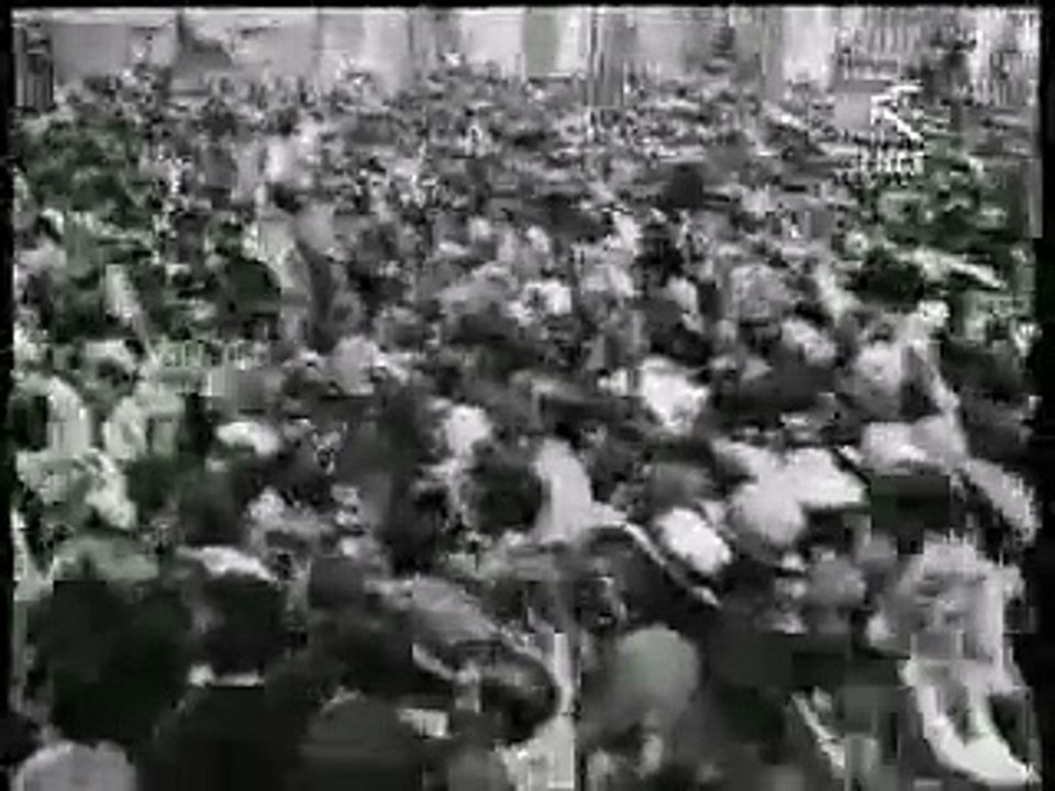 Mussolini's speech against Germany ,Bari 1934.