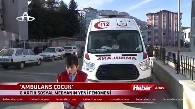 Ağzıyla Siren Sesi Çıkaran Ambulans Çocuk Haberlerde =D