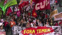 Protesto contra Temer no Rio