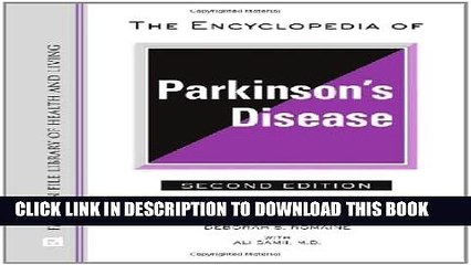 [PDF] The Encyclopedia of Parkinson s Disease (Facts on File Library of Health   Living) Popular