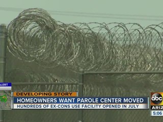 Homeowners want north Phoenix parole center moved