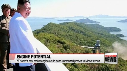 N. Korea's new rocket engine could send unmanned probes to Moon: expert