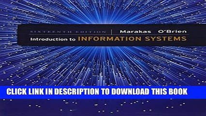 [PDF] Introduction to Information Systems Full Online