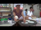 Bangkok Street Vendor Shows Incredible Skill in Making Rice Sheets