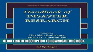 [PDF] Handbook of Disaster Research Full Online