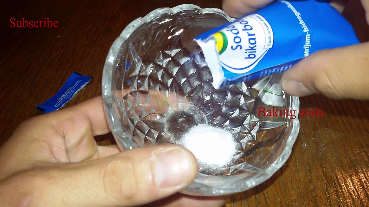 How to whiten your teeth at home with Baking soda and Hydrogen peroxide (H2O2) / Natural Master No.1