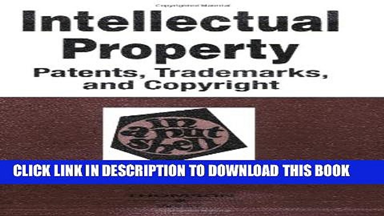 [PDF] Intellectual Property-Patents, Trademarks And Copyright in a Nutshell Popular Online