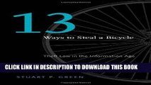 [PDF] Thirteen Ways to Steal a Bicycle: Theft Law in the Information Age Popular Online
