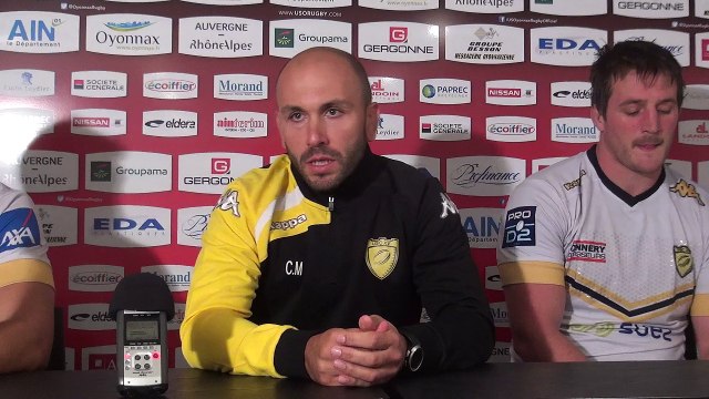 Rugby Pro D2 - Mathieu Cidre après Oyonnax - Carcassonne