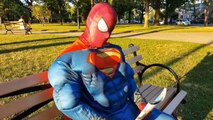 HULK Transforms Into RED HULK w_ SPIDERMAN - Spider-man Last Stand IRL - Superheroes - Marvel-Ie5tHkeJn44 part 2
