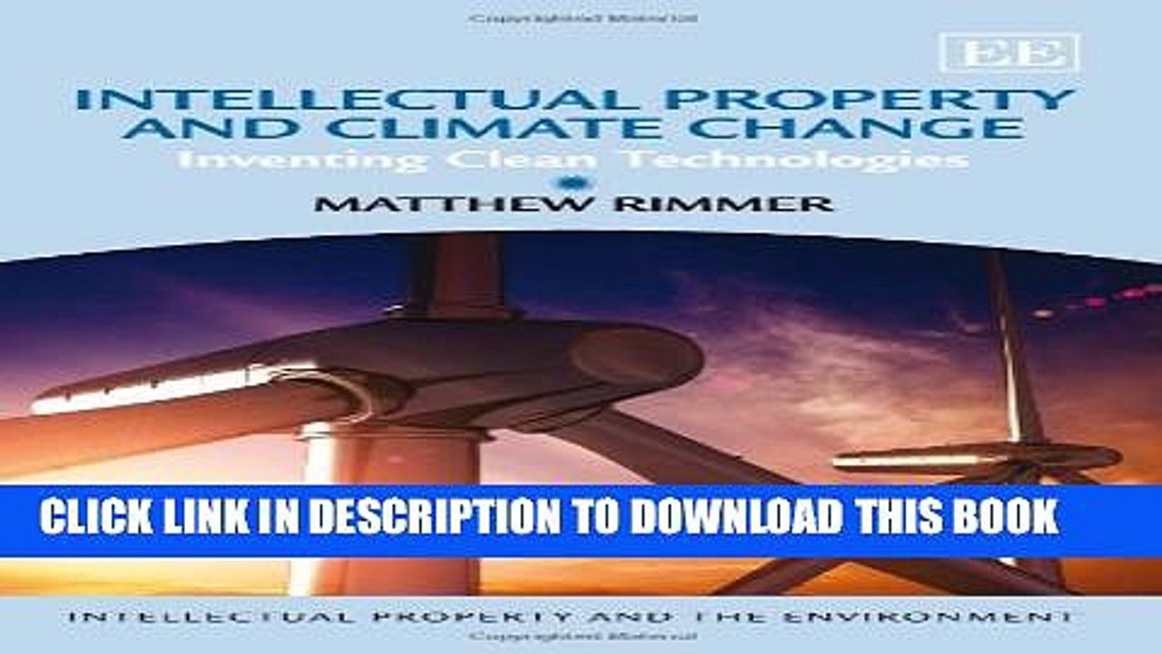[PDF] Intellectual Property and Climate Change: Inventing Clean Technologies (Intellectual