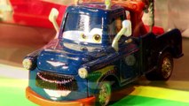 Disney Pixar Cars2 , featuring Tubbs Pacer, Grem, Acer, Professor Z, Mater, and more