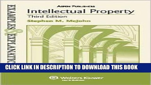 [PDF] Intellectual Property: Examples Explanations 3th (third) edition Text Only Full Colection