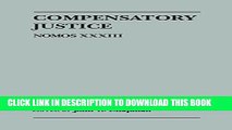 [PDF] Compensatory Justice: Nomos XXXIII (NOMOS - American Society for Political and Legal