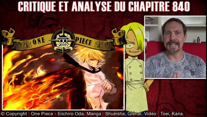 REVIEW ONE PIECE 840 SANJI L'EXPÉRIENCE RATÉE - Chapitre Critique Analyse -