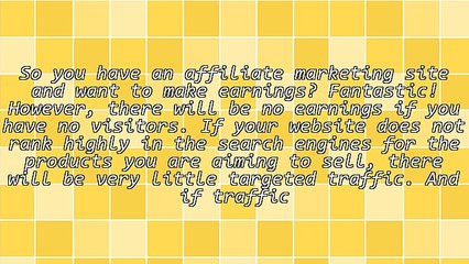 Affiliate Marketing - Tips For Obtaining Relevant Backlinks, Traffic, and Income