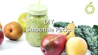 DIY Smoothie Packs- Weekly Smoothie Meal Prep